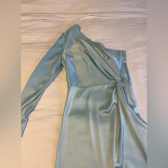 Alice + Olivia One Should Light Blue Dress Size 4 - Picture 5 of 6